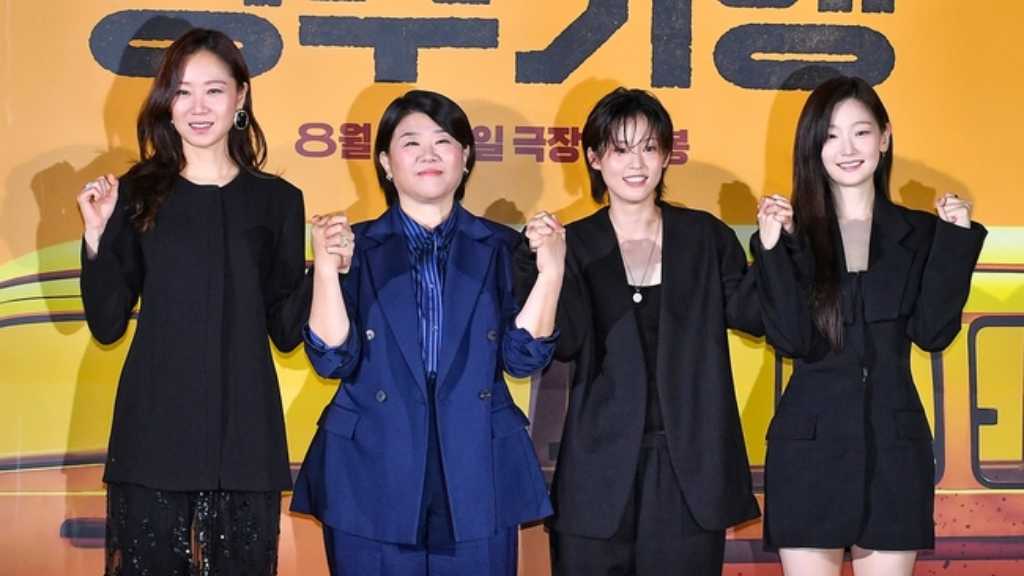 【PHOTO】イ・ジョンウン＆コン・ヒョジンら、映画「慶州紀行」制作報告会に出席