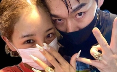 Truedy＆野球選手イ・デウン、華やかな結婚指輪を公開…ラブラブな密着ショット