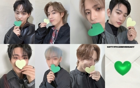 GOT7、デビュー11周年を迎えファンに感謝！メンバー全員のボイス