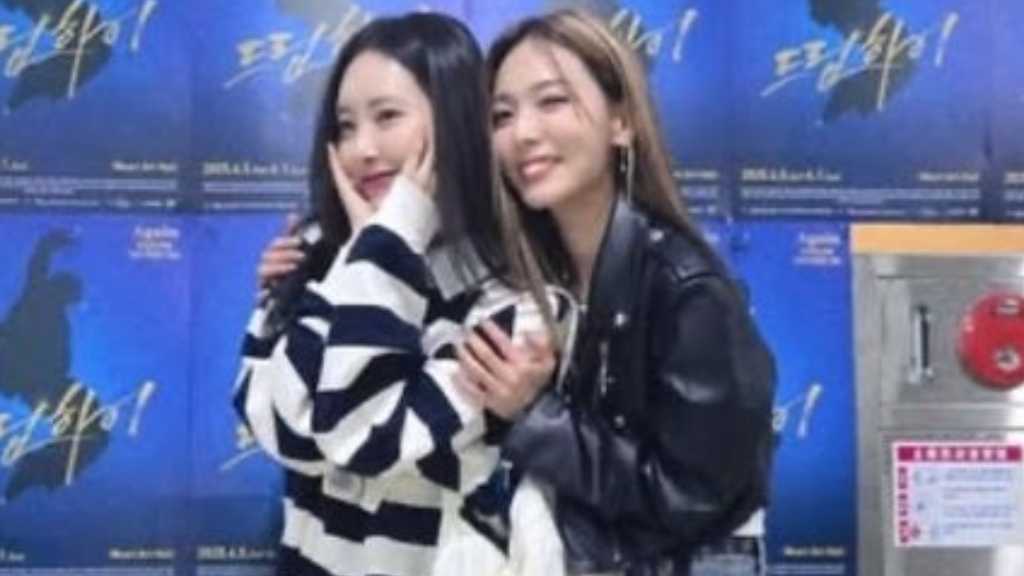 元Wonder Girls ソンミ、ソネのミュージカル公演を観覧…変わらぬ友情をアピール
