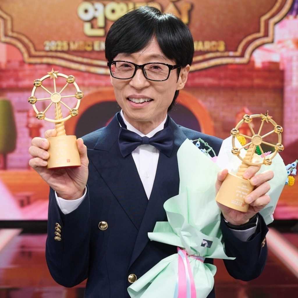 ユ・ジェソク「2025 MBC放送芸能大賞」で大賞を受賞…驚異の6冠に輝いた番組は？
