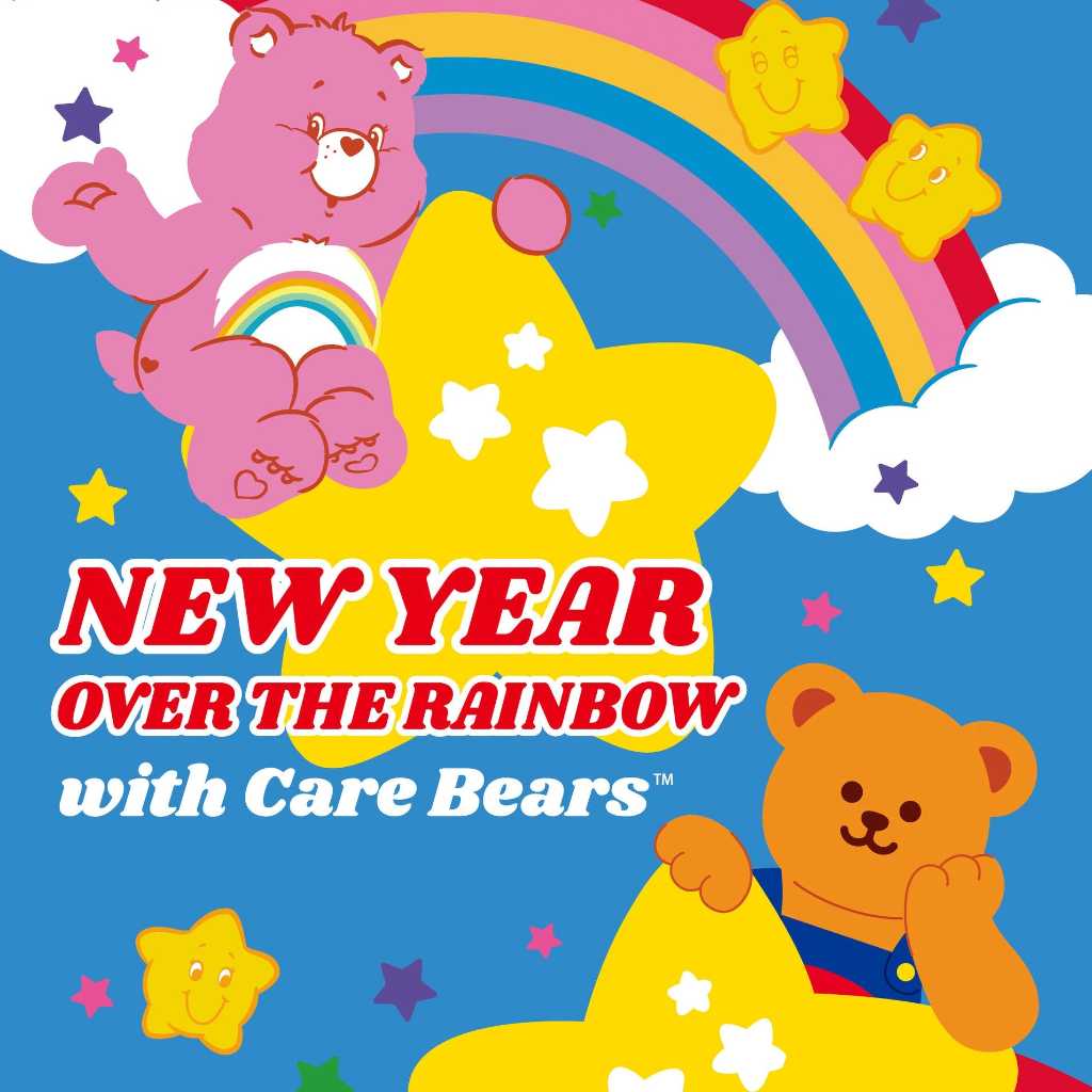 ケアベア、韓国雑貨ブランド「wiggle wiggle」と初コラボ!PLAZA限定のカラフルなアイテムに注目