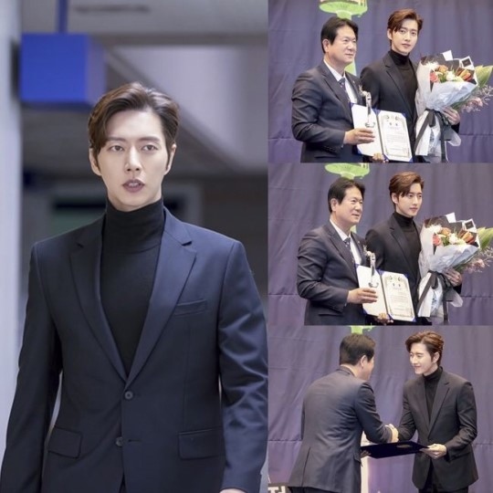 パク ヘジン 大韓民国韓流大賞 俳優部門で大衆文化大賞を受賞 国内外で一生懸命活動する Kstyle