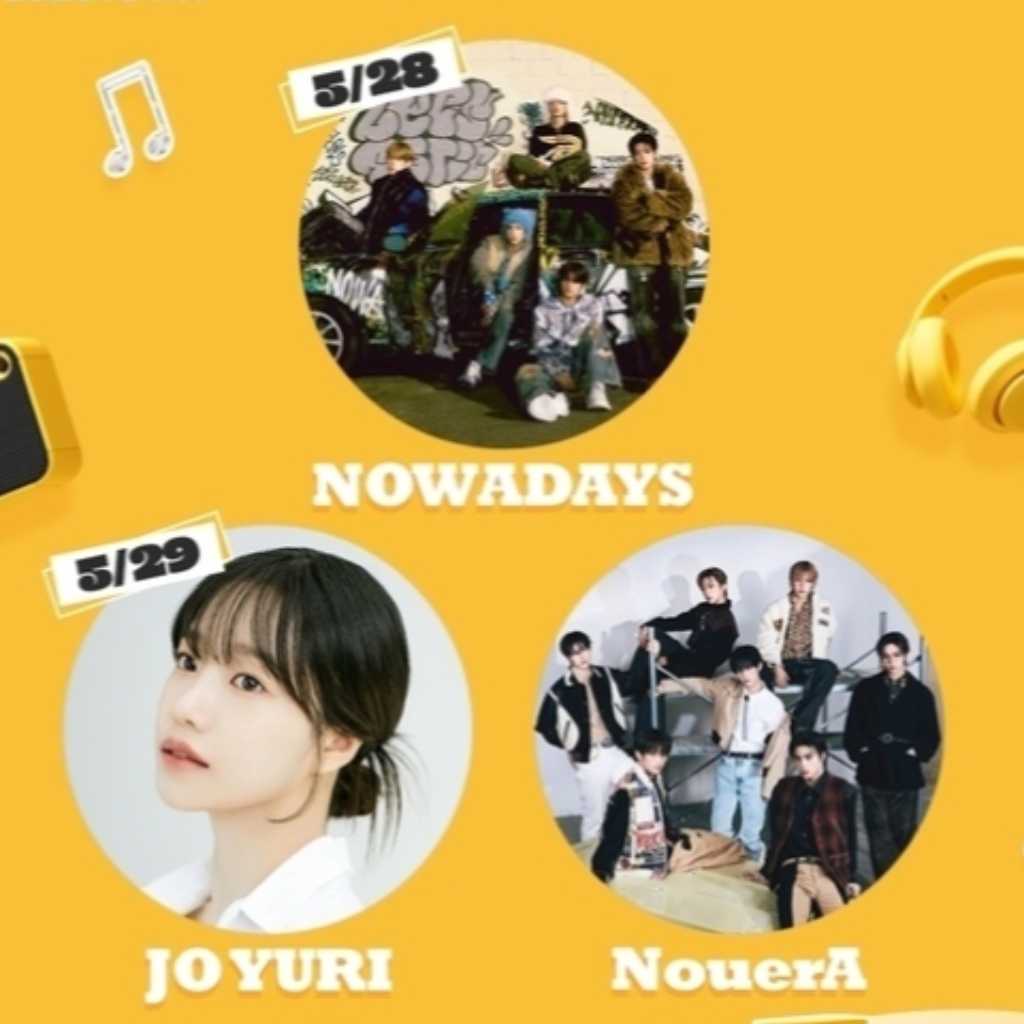 IZ*ONE出身チョ・ユリからNOWADAYS、NouerAまで！日本で開催「ASEA 2025」に出演決定