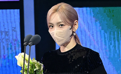 【PHOTO】少女時代 テヨン＆SHINee ミンホら「第11回GAONCHART MUSIC AWARDS」ステージに登場