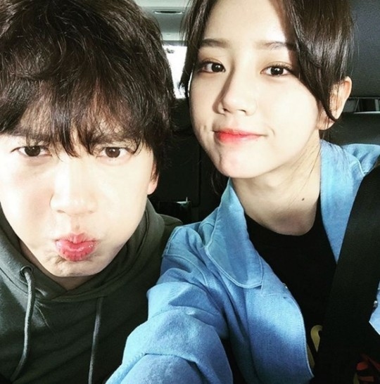 チソン Girl S Day ヘリとのカップル感溢れるツーショット公開 タンタラコンビ Kstyle