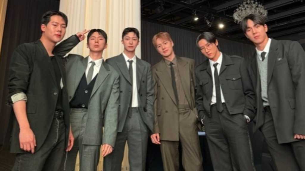 MONSTA X、久しぶりに完全体で集結！入隊中ヒョンウォンの姿も…マネージャーの結婚式に参加