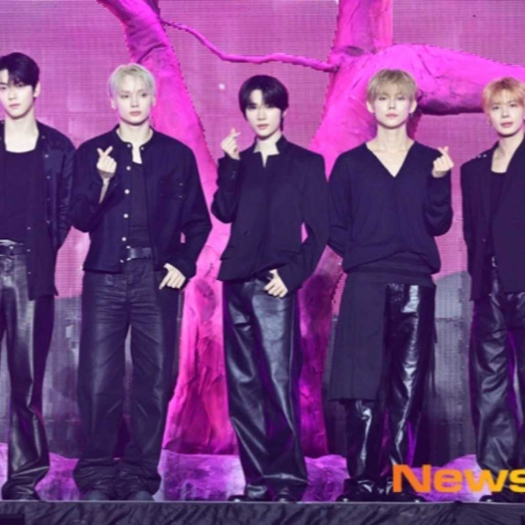 【PHOTO】TOMORROW X TOGETHER、8thミニアルバム「7TH YEAR」発売記念ショーケースを開催