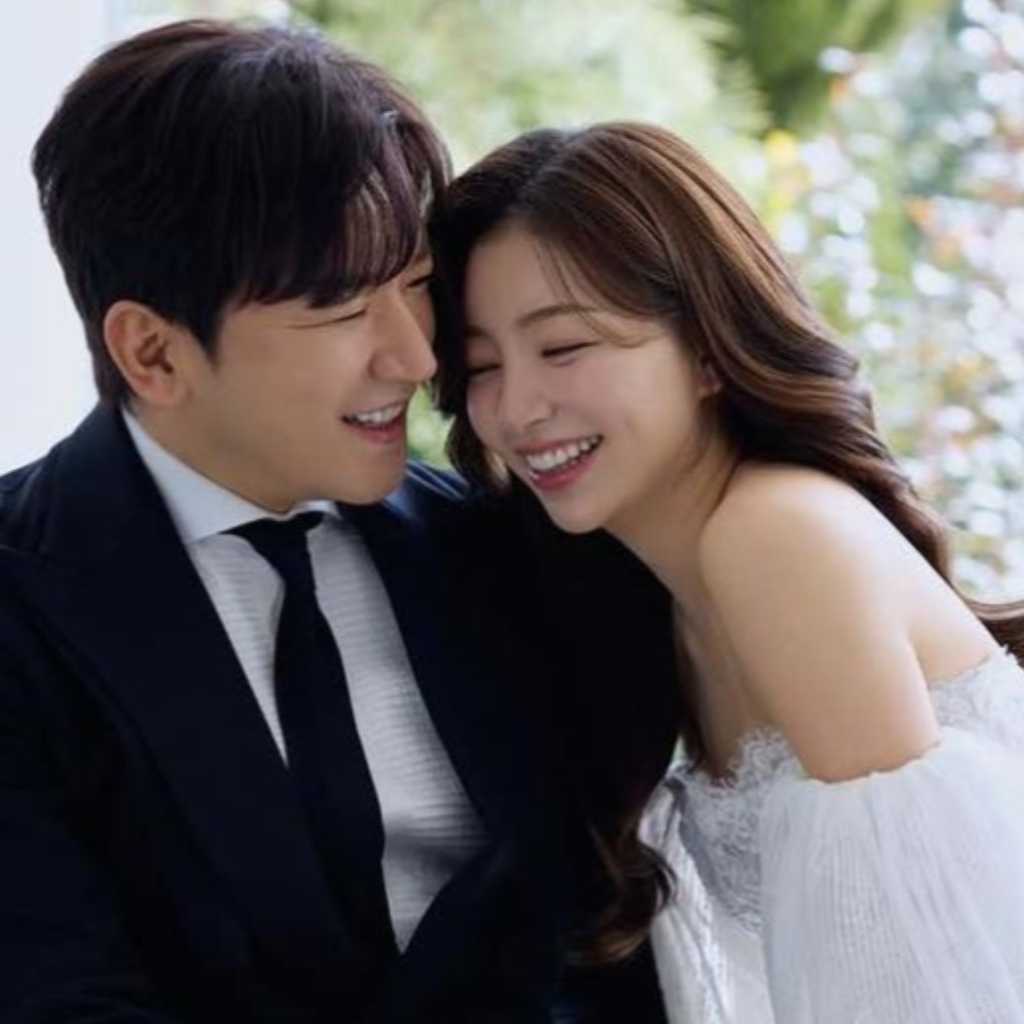 神話 ミヌ、まるでドラマのワンシーン!日本出身の妻とのロマンチックなウエディンググラビア公開