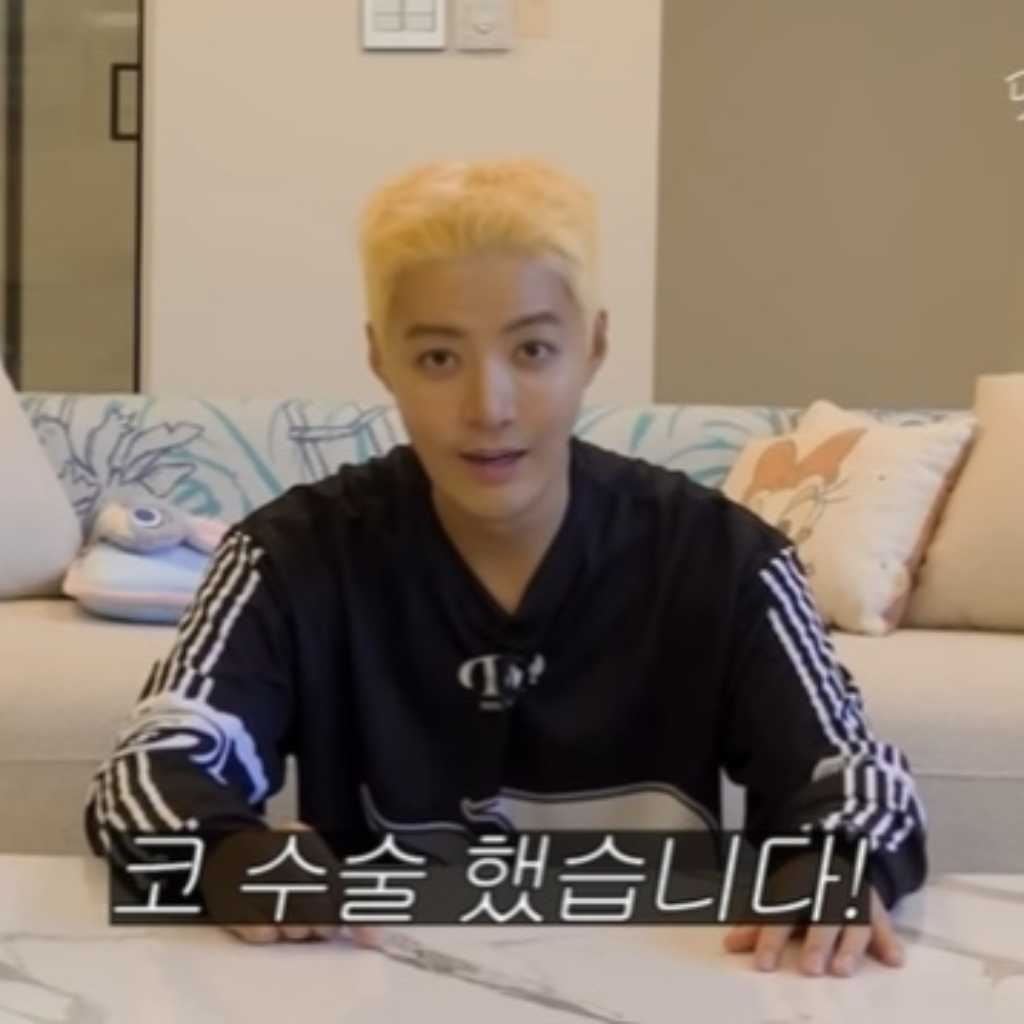 KangNam、鼻の再手術を告白「1週間後には番組にも出演」（動画あり）