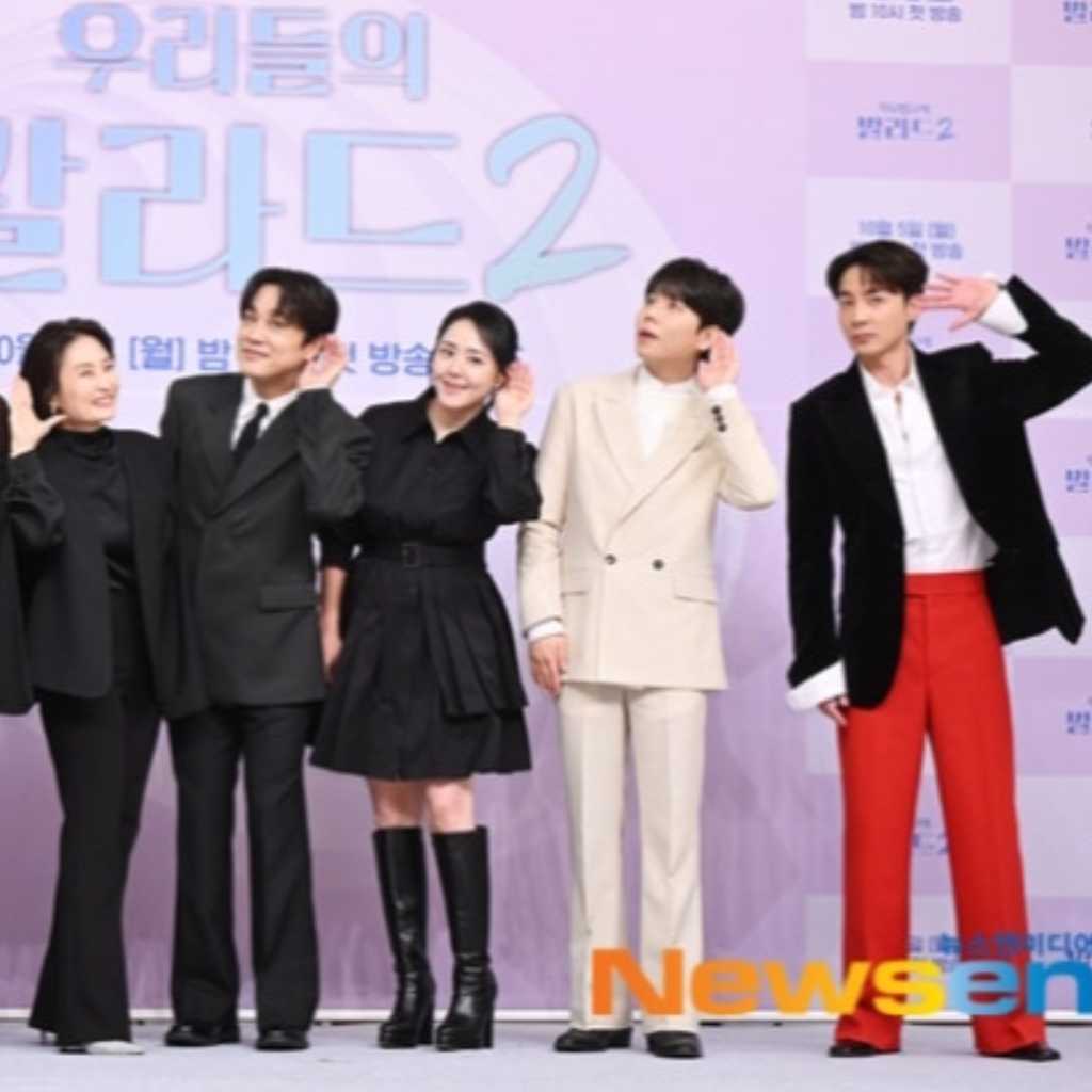 【PHOTO】ムン・グニョンからチャ・テヒョンまで、サバイバル番組「私たちのバラード2」制作発表会に出席
