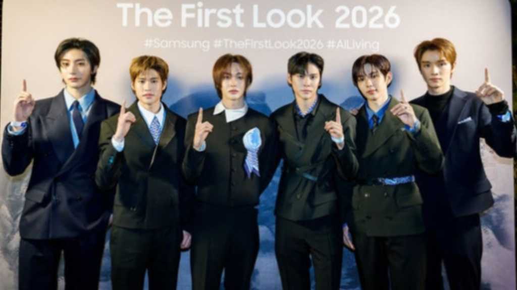 RIIZE、K-POPグループから唯一の参加!グローバルアンバサダーを務めるサムスン電子の米イベントに登場