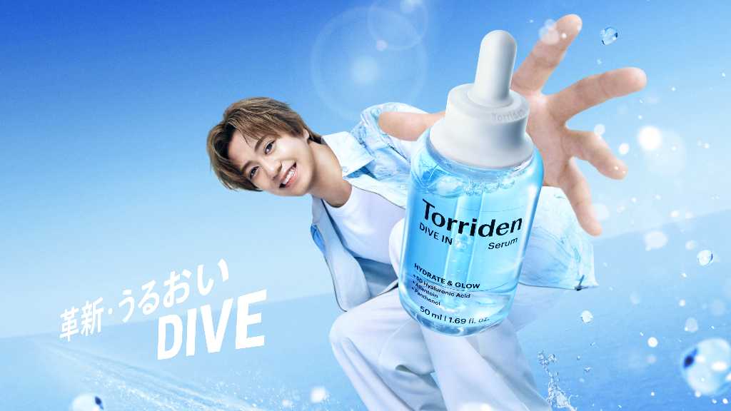 King ＆ Prince 髙橋海人、韓国スキンケアブランド「Torriden」新CM公開！“うるおいの世界”を華麗に滑走＆大ジャンプ