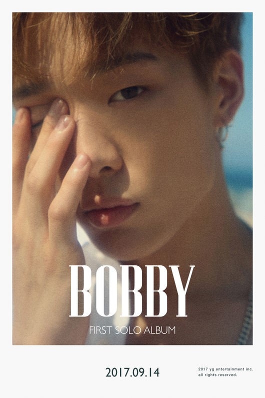Ikonのbobby 9月14日に1stソロアルバム発売決定 予告イメージ公開