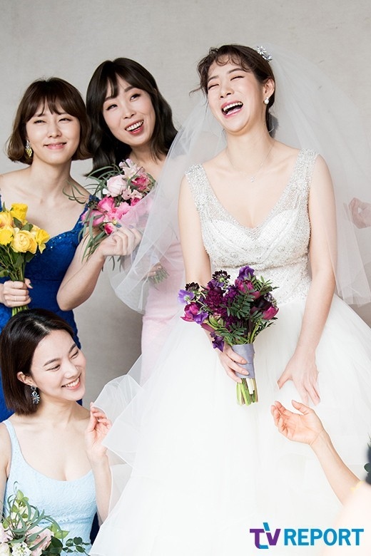 美人すぎる芸人 アン ソミ ウェディングフォト撮影から結婚式まで 幸せな花嫁の姿を公開 Kstyle