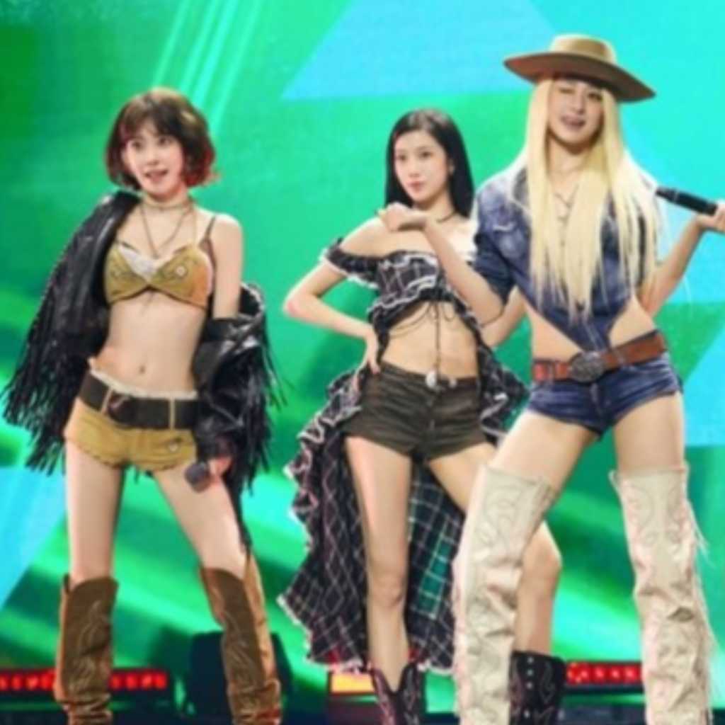 LE SSERAFIM、K-POPガールズグループ初!「iHeart Radio Music Festival」に出演…BTSとの記念ショットも話題に
