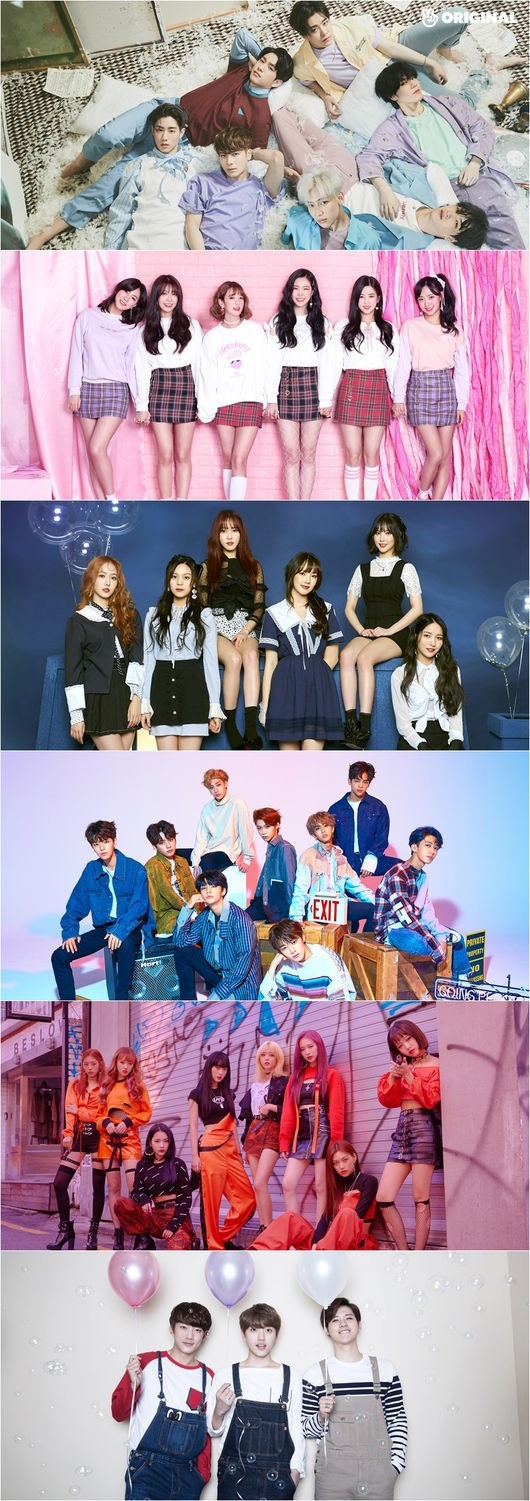 B1a4 Apink Got7ら 新ウェブバラエティ 未来日記 に出演決定 メンバー同士の相性を確認 Kstyle