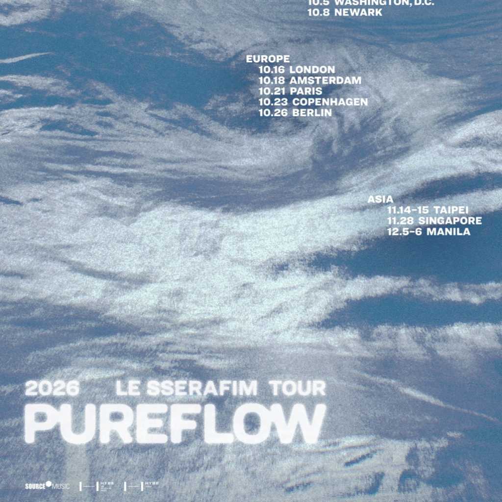 LE SSERAFIM、2度目のワールドツアー決定！日本では5都市11公演を開催