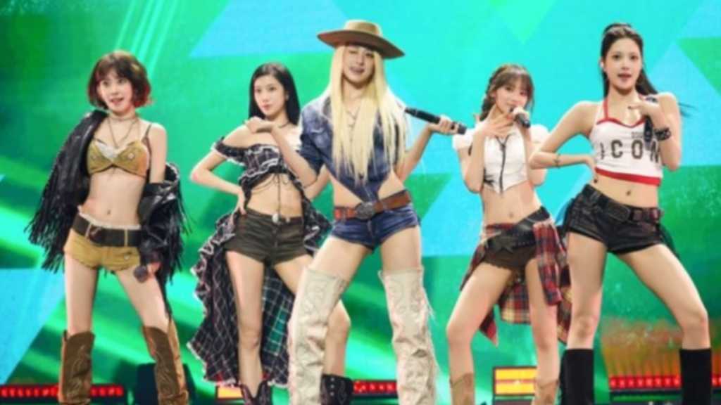 LE SSERAFIM、K-POPガールズグループ初！「iHeart Radio Music Festival」に出演…BTSとの記念ショットも話題に