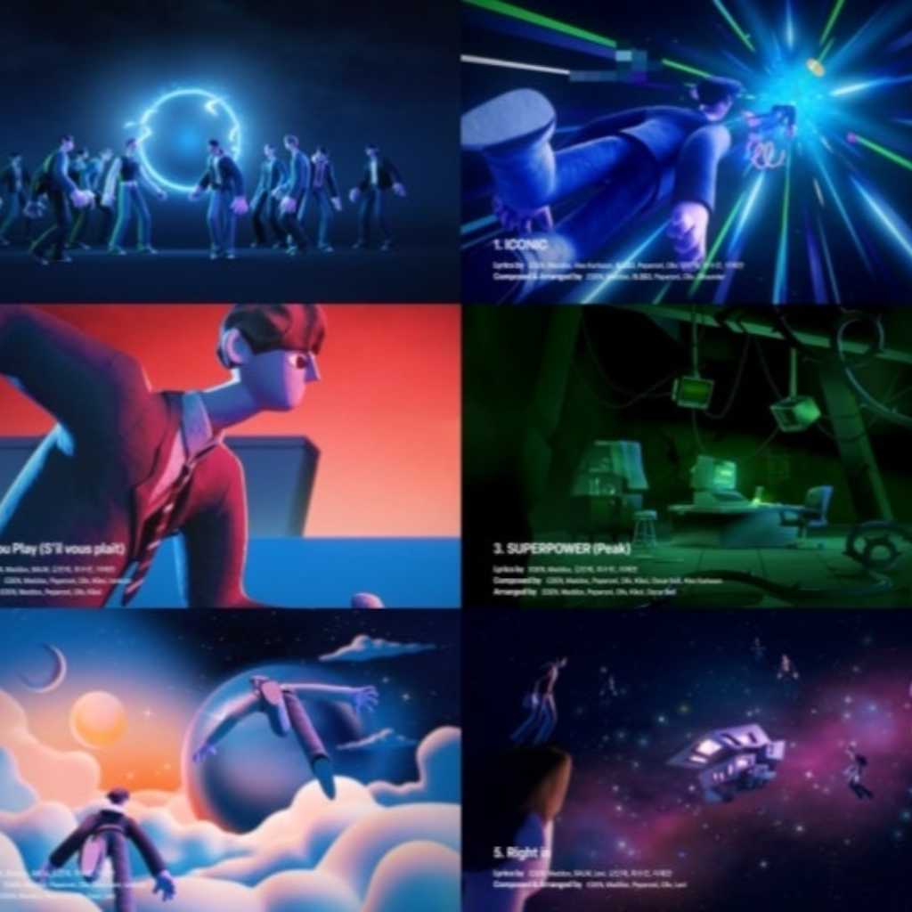 xikers、6thミニアルバム「HOUSE OF TRICKY:WRECKING THE HOUSE」3Dアニメーションのプレビューを公開