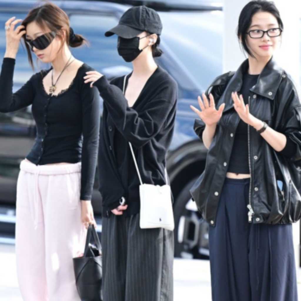 【PHOTO】aespaのKARINA＆GISELLE＆WINTER、アリーナツアーのため日本へ出国