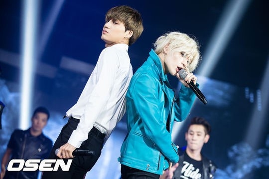 Shinee テミン Exo カイがキスパフォーマンス Mnetが投票論議に謝罪 説明不十分だった Kstyle