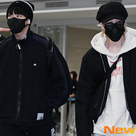 【PHOTO】BTS ジミン＆ジョングク、日本でのスケジュールを終えて帰国…ぱっつん前髪も話題に（動画あり）