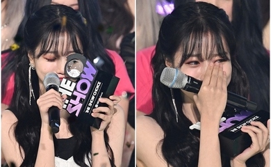 Iz One出身チョ ユリ ソロデビュー後初 The Show での1位獲得に涙 動画あり Kstyle