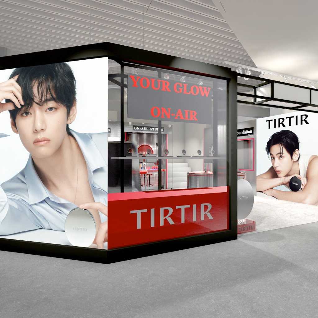 BTSのV、新ビジュアルも！韓国コスメブランド「TIRTIR」10月17日より渋谷でポップアップストアを開催