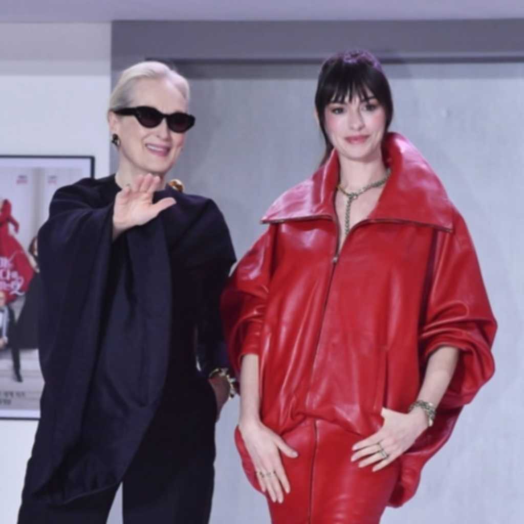 【PHOTO】メリル・ストリープ&アン・ハサウェイ、映画「プラダを着た悪魔2」レッドカーペットに登場