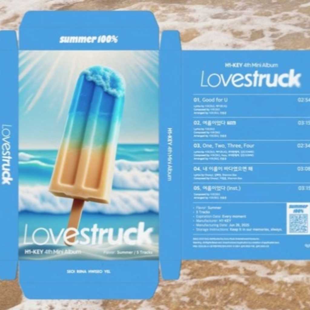 H1-KEY、4thミニアルバム「Lovestruck」トラックリストを公開