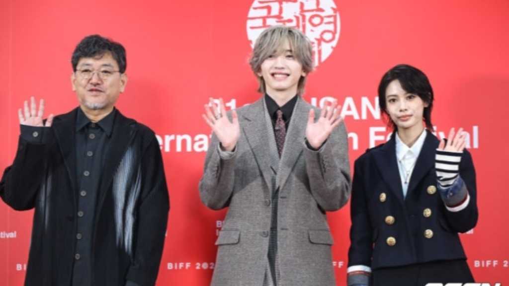 【PHOTO】なにわ男子 道枝駿佑＆安斉星来ら、映画「うるわしの宵の月」記者会見に出席