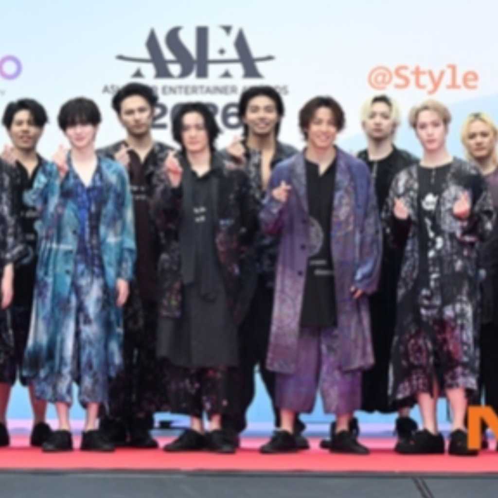 【PHOTO】THE RAMPAGE「ASEA 2026」2日目のレッドカーペットに登場