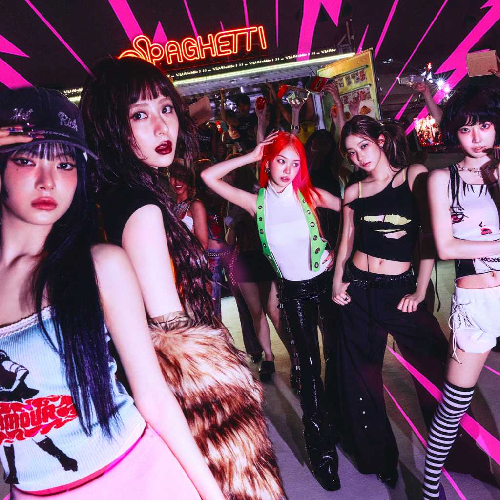 LE SSERAFIM、タイトル曲「SPAGHETTI」が米ビルボード「HOT 100」にチャートイン！