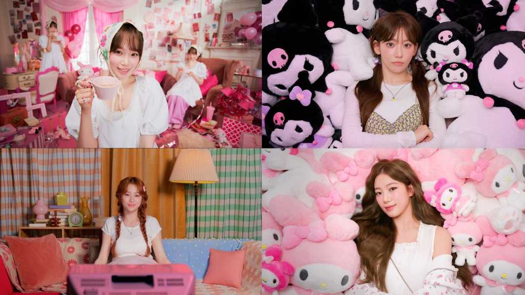 LE SSERAFIM、星野源プロデュース楽曲「Kawaii」MV公開！“可愛い”表情とセットに注目
