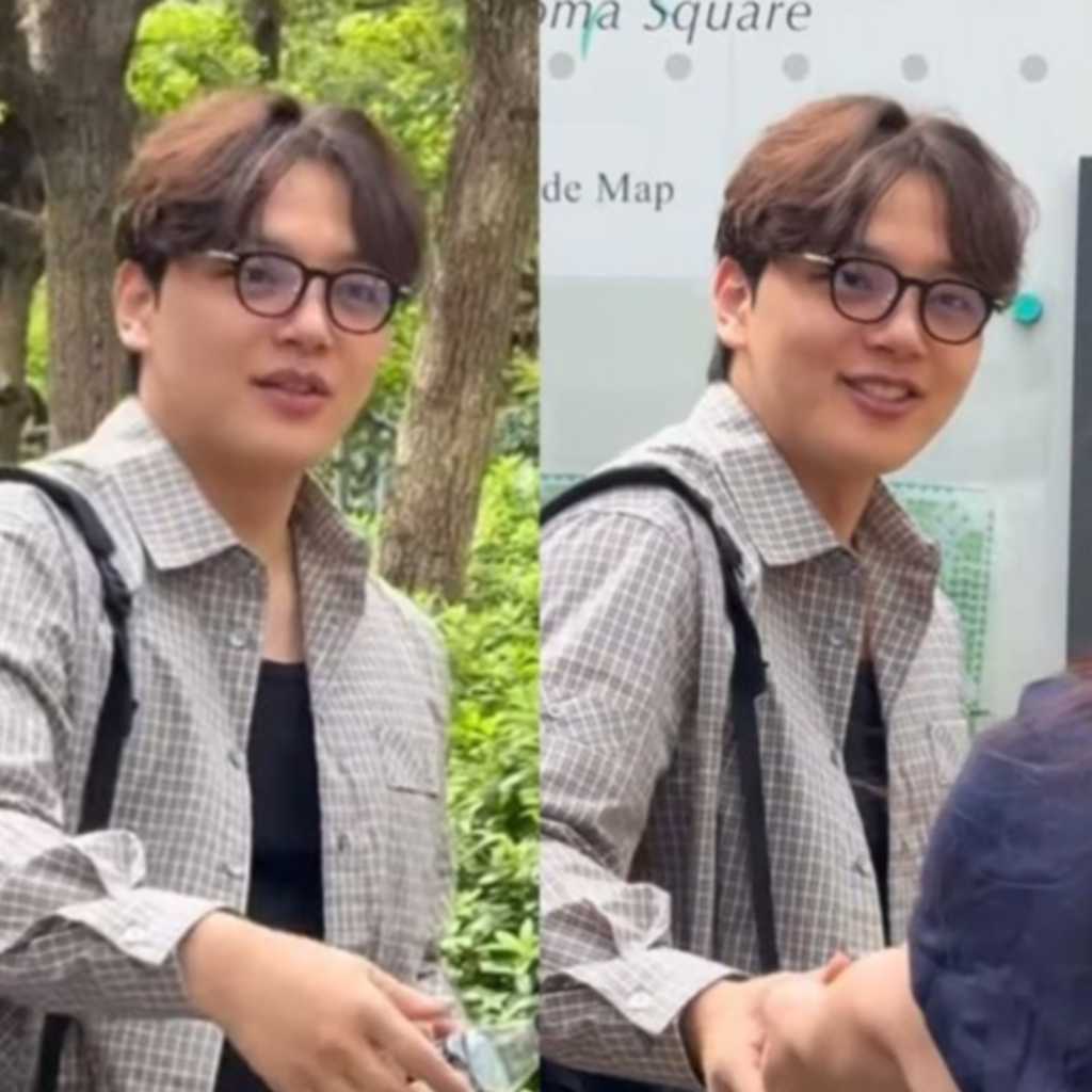 ヨ・ジング、がっちりした体で東京の街中に…ファンが捉えた最新ビジュアルが話題