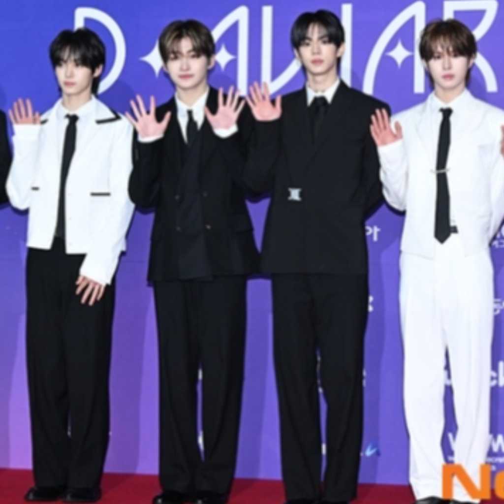 【PHOTO】TWS「第1回D Awards」レッドカーペットに登場