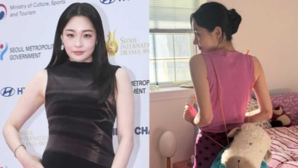 キム・ミンハ、引き締まった体型が話題に！愛らしい雰囲気の写真に釘付け