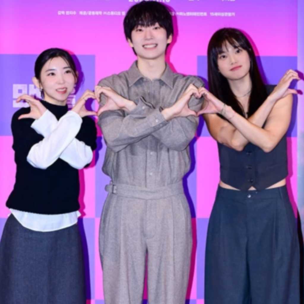 【PHOTO】キム・ジュンホ&元4Minute クォン・ソヒョン&ミンソら、映画「マンホール」制作発表会に出席