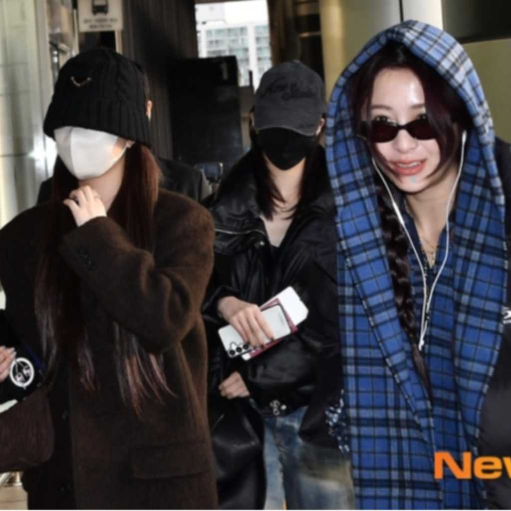 【PHOTO】LE SSERAFIM、東京ドーム公演のため日本へ…公演に期待高まる(動画あり)