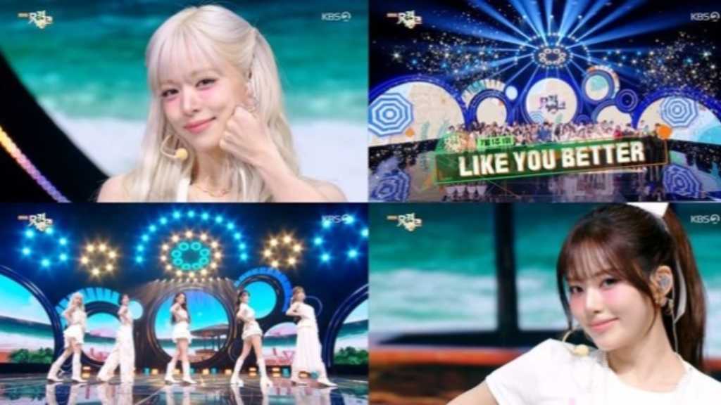 fromis_9、新体制で初！「ミュージックバンク」1位に涙“これからも一生懸命に頑張る”（動画あり）