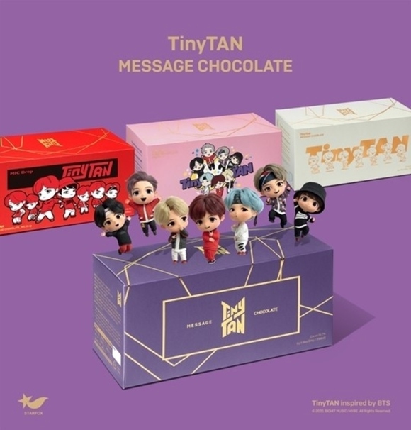 BTS（防弾少年団）のキャラクターTinyTAN、新たにチョコレートが誕生