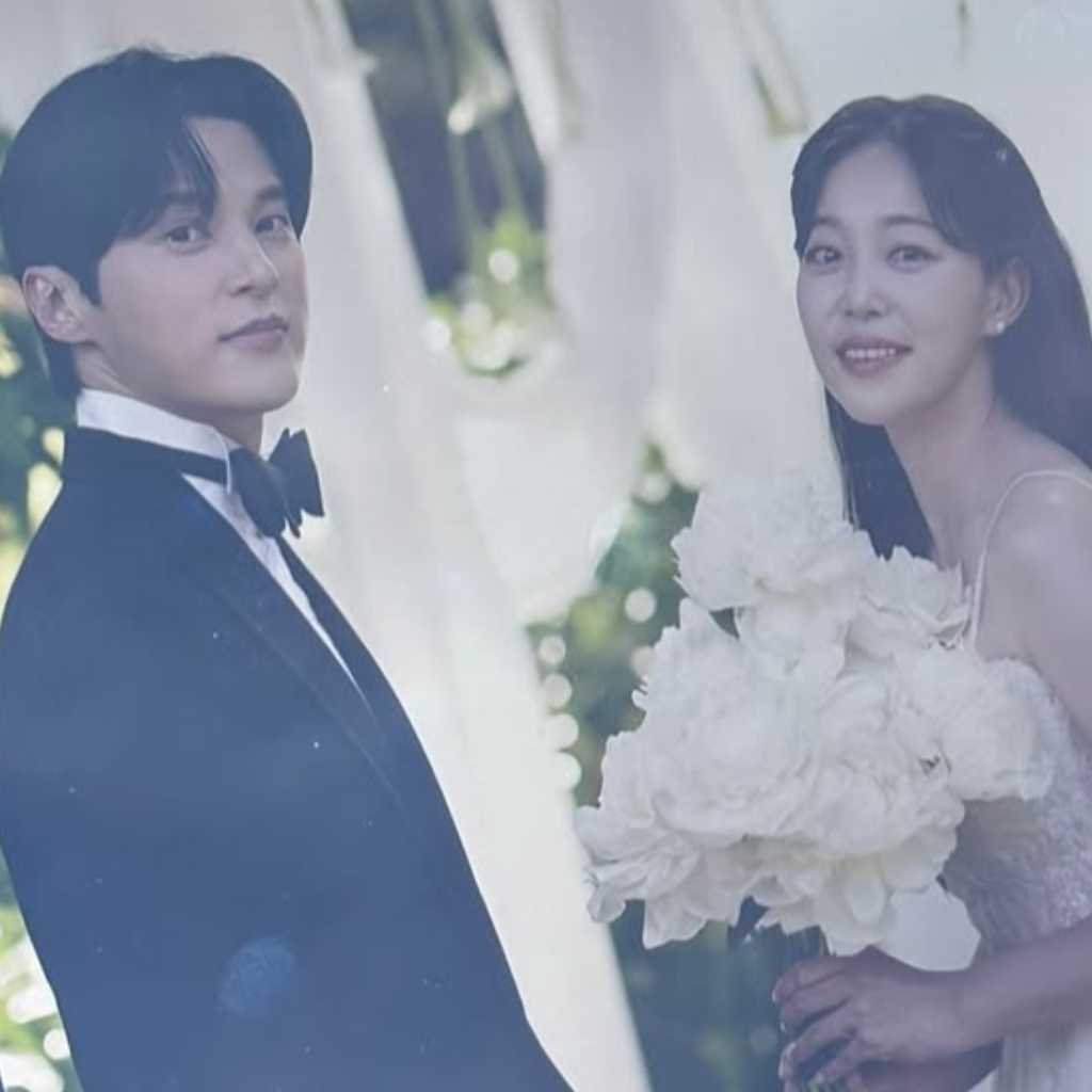 “結婚発表”キム・ガウン、SNSで心境を告白…ユン・ソヌとのウエディング写真も公開