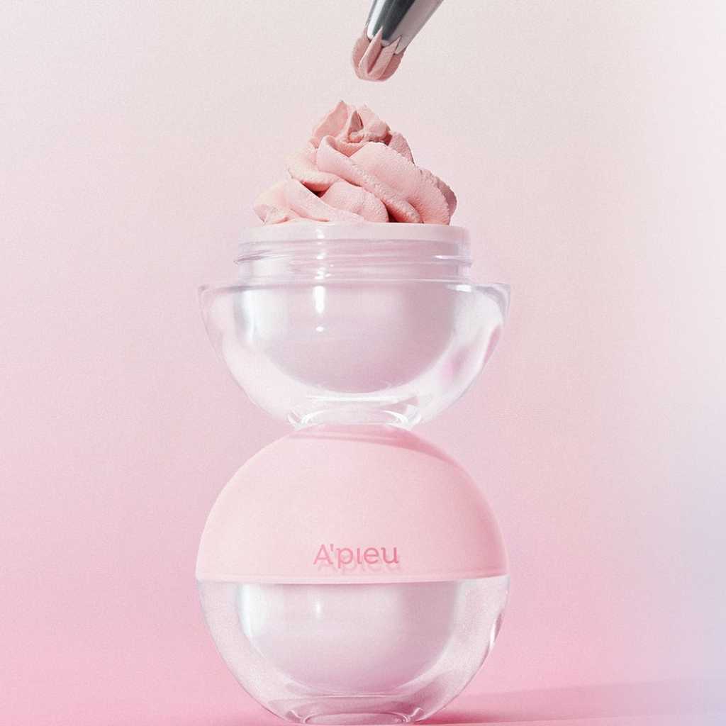 韓国コスメ「A'pieu」メレンゲ&プリンをイメージしたクリーム下地が新登場!本日より発売