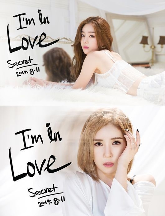 Secret ソナ チョン ハナ I M In Love 予告イメージを公開 シースルーを身にまとい 清純さをアピール Kstyle