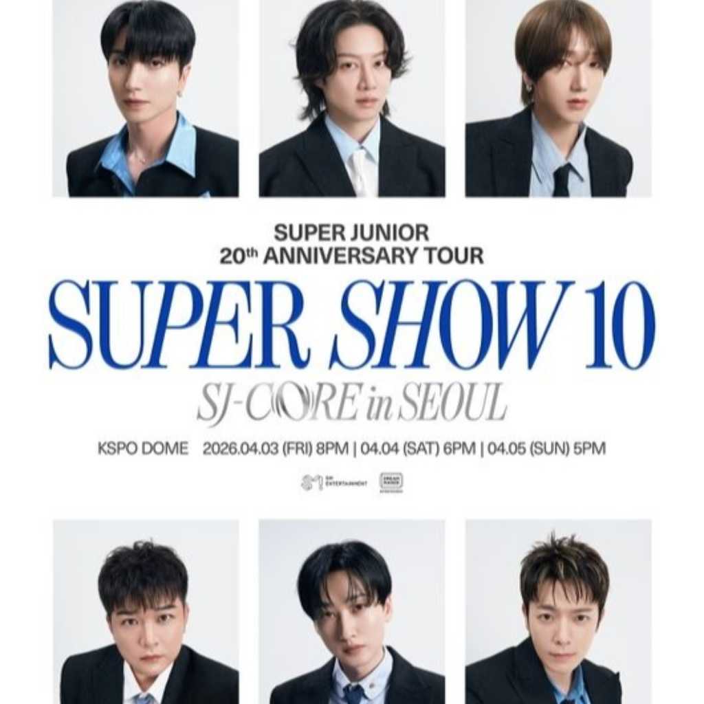 SUPER JUNIOR、ワールドツアーのアンコール公演が決定！4月にソウルで3days開催