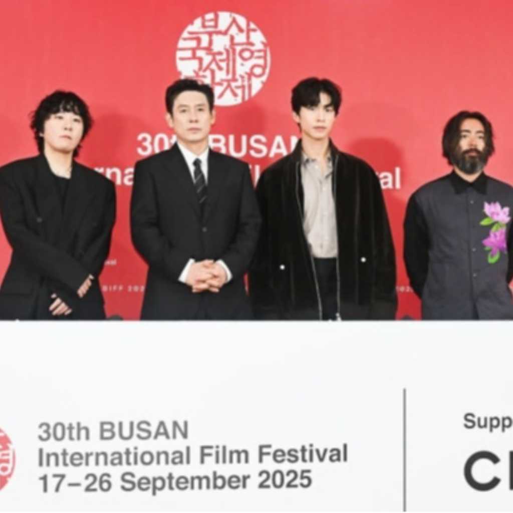 【PHOTO】ソル・ギョング＆ホン・ギョン＆山田孝之ら、映画「グッドニュース」記者会見に出席