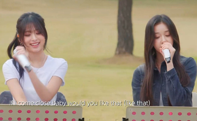 BABYMONSTER パリタ＆アヒョン、収録曲「LIKE THAT」をアコースティックバージョンで披露！