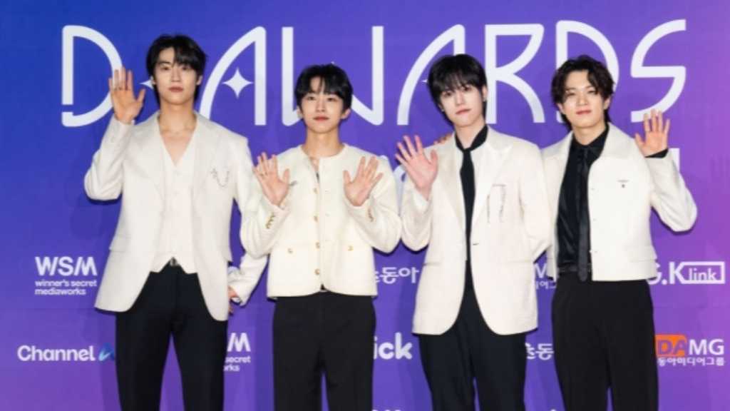 【PHOTO】N․Flying「第1回D Awards」レッドカーペットに登場