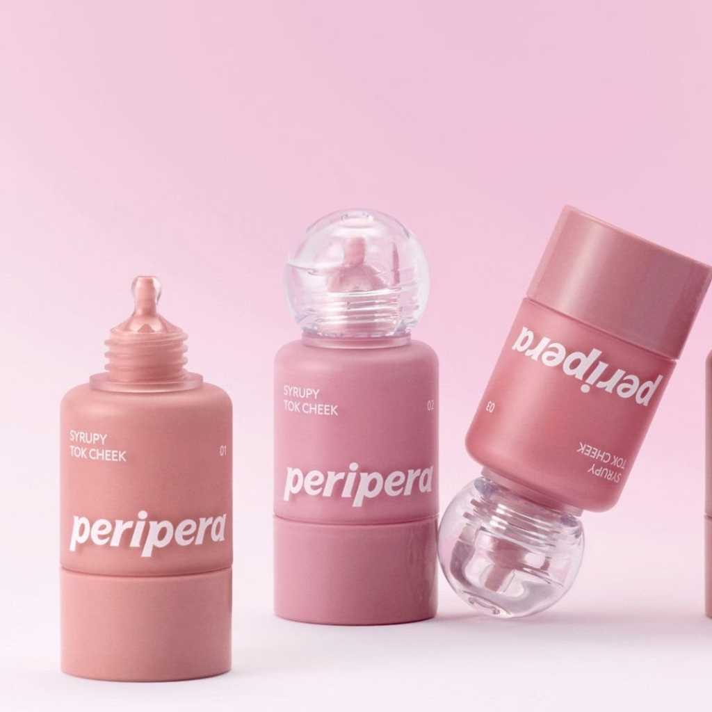韓国コスメブランド「peripera」シロップのような新作チークが登場!3月21日より発売